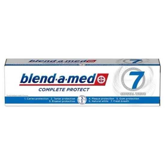 ᐉ БЛЕНД-А-МЕД COMPLETE PROTECTION FRESH 7 паста за зъби 100 мл | Аптека ...
