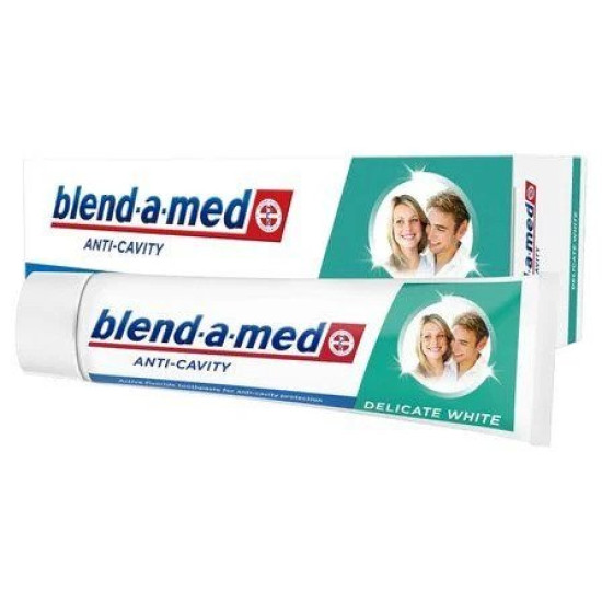 БЛЕНД-А-МЕД ANTI-CAVITY DELICATE WHITE паста за зъби 75 мл