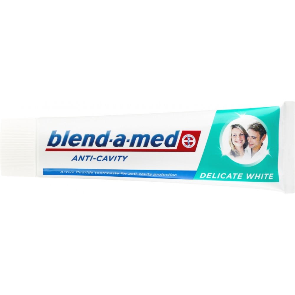 БЛЕНД-А-МЕД ANTI-CAVITI DELICATE WHITE  паста за зъби 100 мл - Орална хигиена