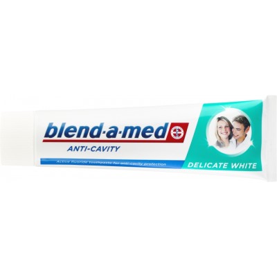 БЛЕНД-А-МЕД ANTI-CAVITI DELICATE WHITE паста за зъби 100 мл