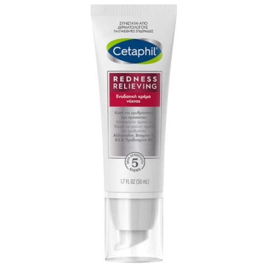 CETAPHIL PRO REDNESS CONTROL Moisturising Night Cream хидратиращ нощен крем за лице за кожа склонна към зачервявания 50 мл
