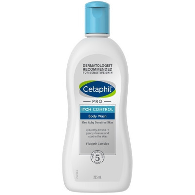 CETAPHIL ITCH CONTROL измиваща емулсия за тяло за суха сърбяща атопична кожа 295 мл