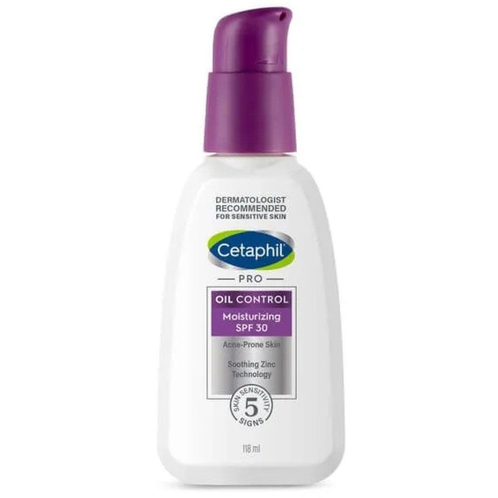 CETAPHIL PRO OIL CONTROL Moisturizing SPF30 матиращ хидратиращ флуид за лице за мазна кожа склонна към акне 118 мл