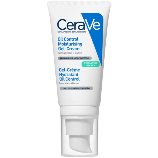 CERAVE OIL CONTROL MOISTURISING GEL-CREAM хидратиращ и регулиращ омазняването гел-крем за лице за смесена към мазна кожа 52 мл