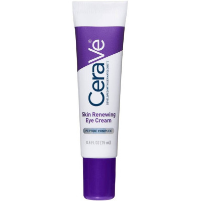 CERAVE SKIN RENEWING EYE CREAM обновяващ анти-ейдж крем за лице за околоочния контур за всеки тип кожа 15 мл