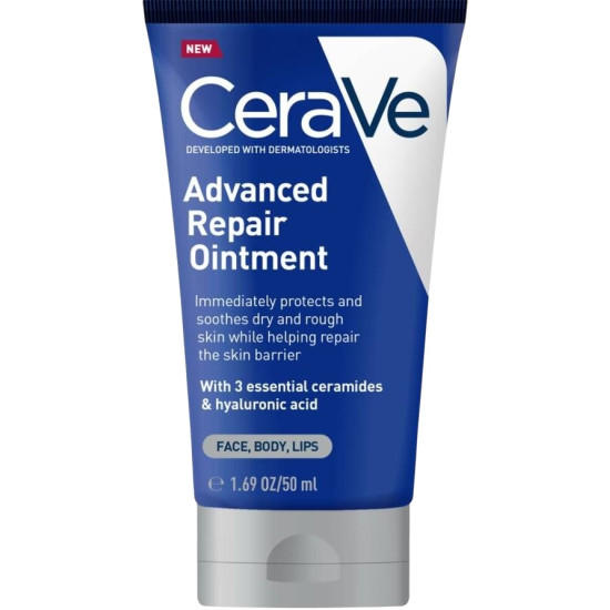 CERAVE ADVANCED REPAIR OINTMENT усъвършенстван мехлем за възстановяване на лице тяло и устни за много суха и груба кожа 50 мл