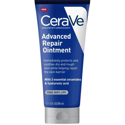 CERAVE ADVANCED REPAIR OINTMENT усъвършенстван мехлем за възстановяване на лице тяло и устни за много суха и груба кожа 50 мл