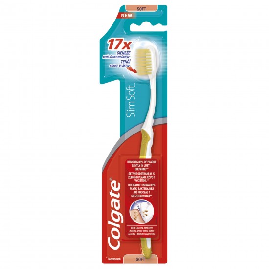 КОЛГЕЙТ четка за зъби SLIM soft