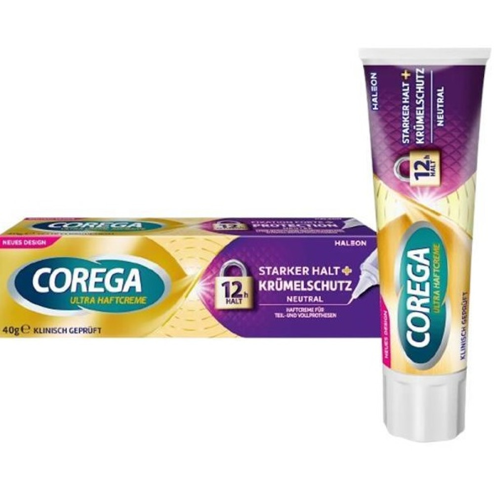 КОРЕГА ULTRA STRONG FIX НЕУТРАЛЕН ВКУС фикс крем 40 г