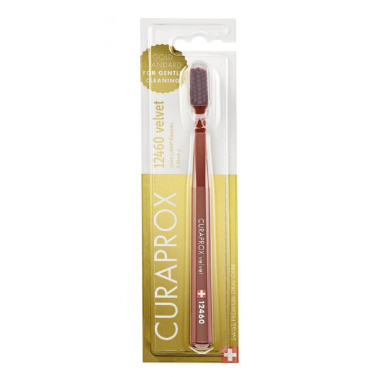 CURAPROX 12460 VELVET GOLD STANDART четка за зъби 0.08 мм