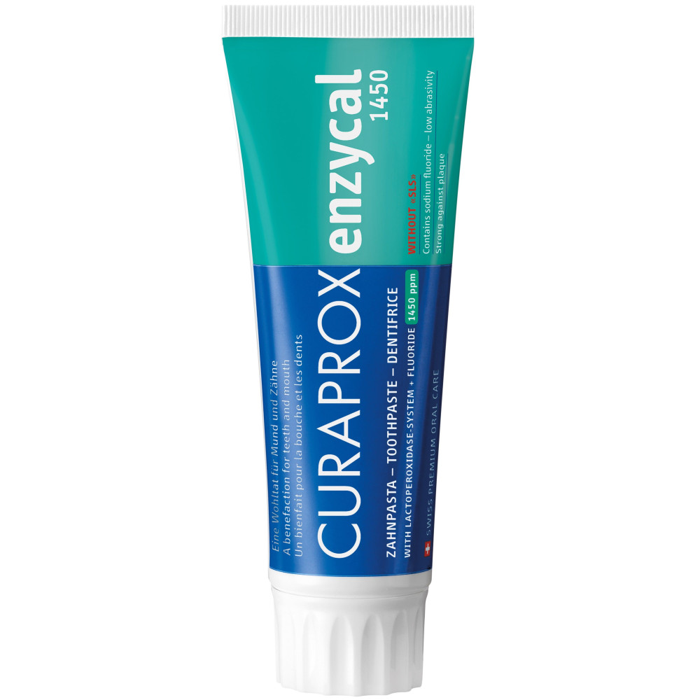 CURAPROX ENZYCAL 1450 паста за зъби с флуорид 75 мл