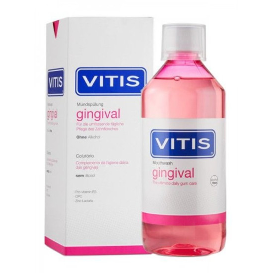 ВИТИС HEALTY GUMS /GINGIVAL/ вода за уста с максимана грижа за венците 500 мл