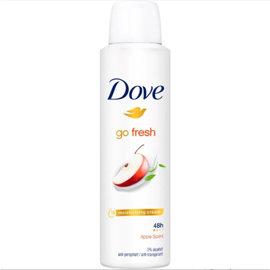 DOVE GO FRESH APPLE 48H део спрей против изпотяване за жени 150 мл