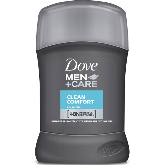DOVE MEN+CARE CLEAN COMFORT 48H део стик против изпотяване за мъже 50 мл