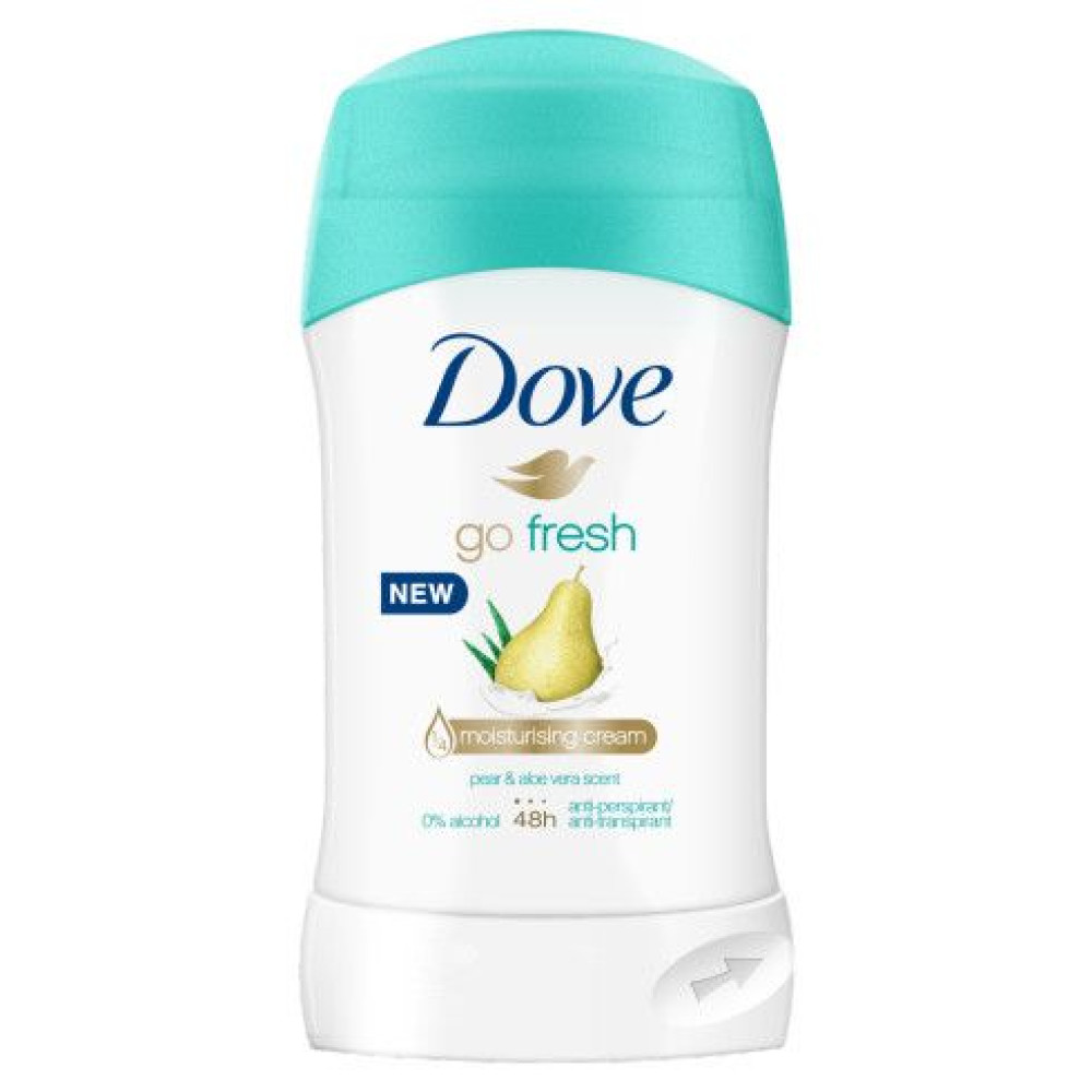 ДАВ GO FRESH Pear & Aloe Vera scent 48H део стик против изпотяване за жени 40 мл - Грижа за тялото