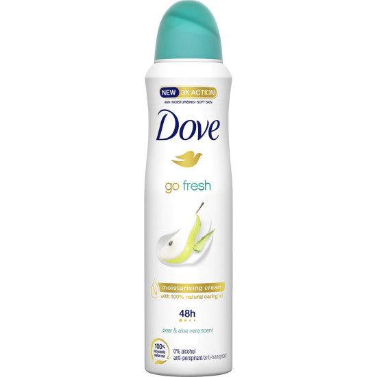 ᐉ ДАВ GO FRESH PEAR & ALOE VERA SCENT део спрей против изпотяване 150 мл