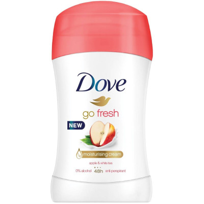 ДАВ GO FRESH APPLE & WHITE TEA scent 48H део стик против изпотяване за жени 40 мл
