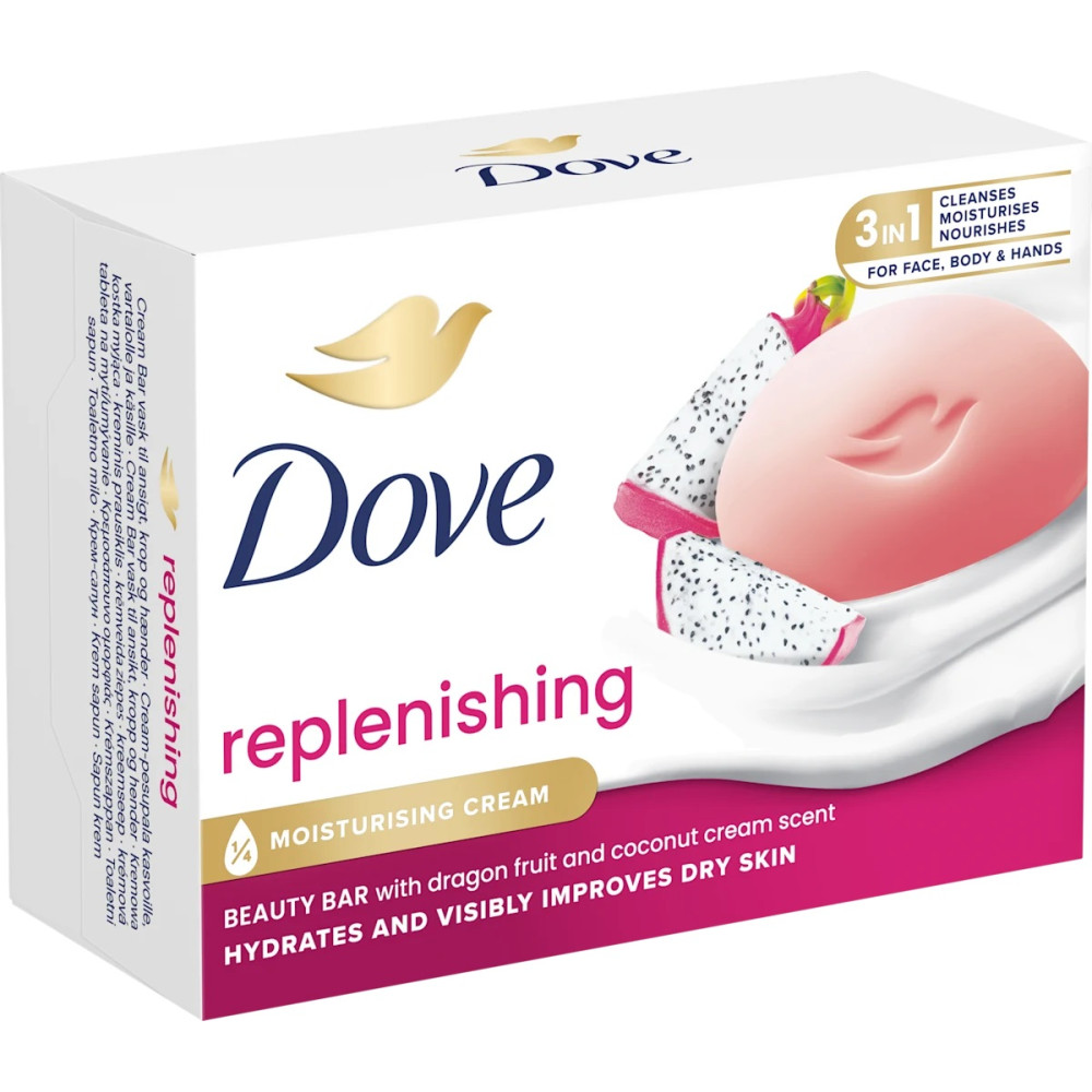 DOVE REPLENISHING крем-сапун Dragon Fruit and Coconut 90 г