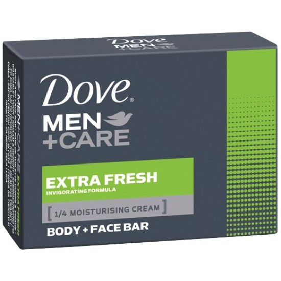 ДАВ MEN+CARE EXTRA FRESH хидратиращ крем-сапун за лице и тяло за мъже 90 г