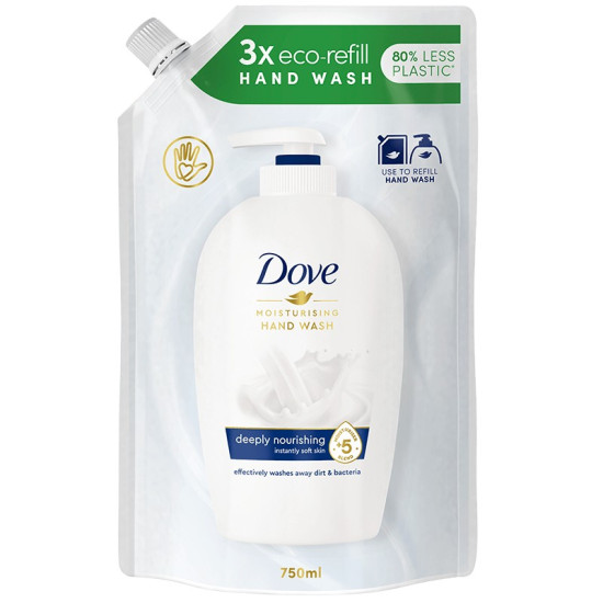 DOVE ORIGINAL DEEPLY NOURISHING течен сапун за ръце 750 мл /пълнител/