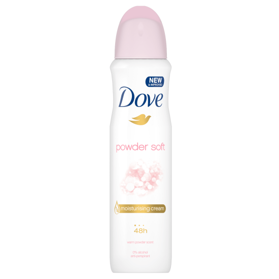 DOVE POWDER SOFT 48H део спрей против изпотяване за жени 150 мл