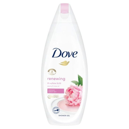 ДАВ RENEWING PEONY & ROSE OIL подхранващ и хидратиращ душ-гел за тяло 250 мл