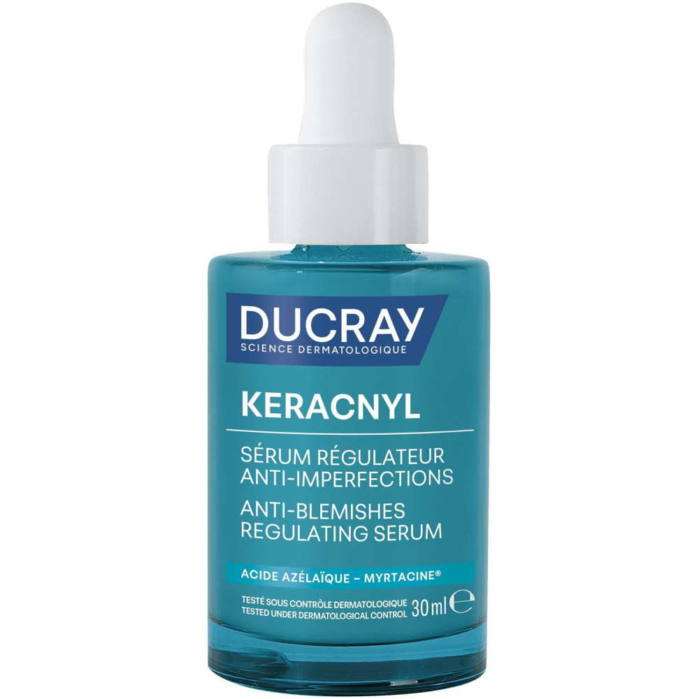 DUCRAY KERACNYL ANTI-BLEMISHES REGULATING SERUM регулиращ серум против акне и несъвършенства 30 мл - Грижа за лицето DUCRAY KERACNYL ANTI-BLEMISHES REGULATING SERUM регулиращ серум против акне и несъвършенства 30 мл - Грижа за лицето