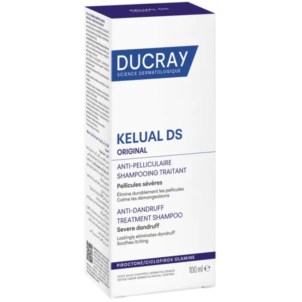 Ducray Kelual Ds Шампоан при състояния на тежък пърхот и сърбеж 100мл -