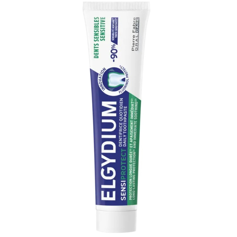 ELGYDIUM SENSIPROTECT паста за чувствителни зъби гел 75 мл - Орална хигиена