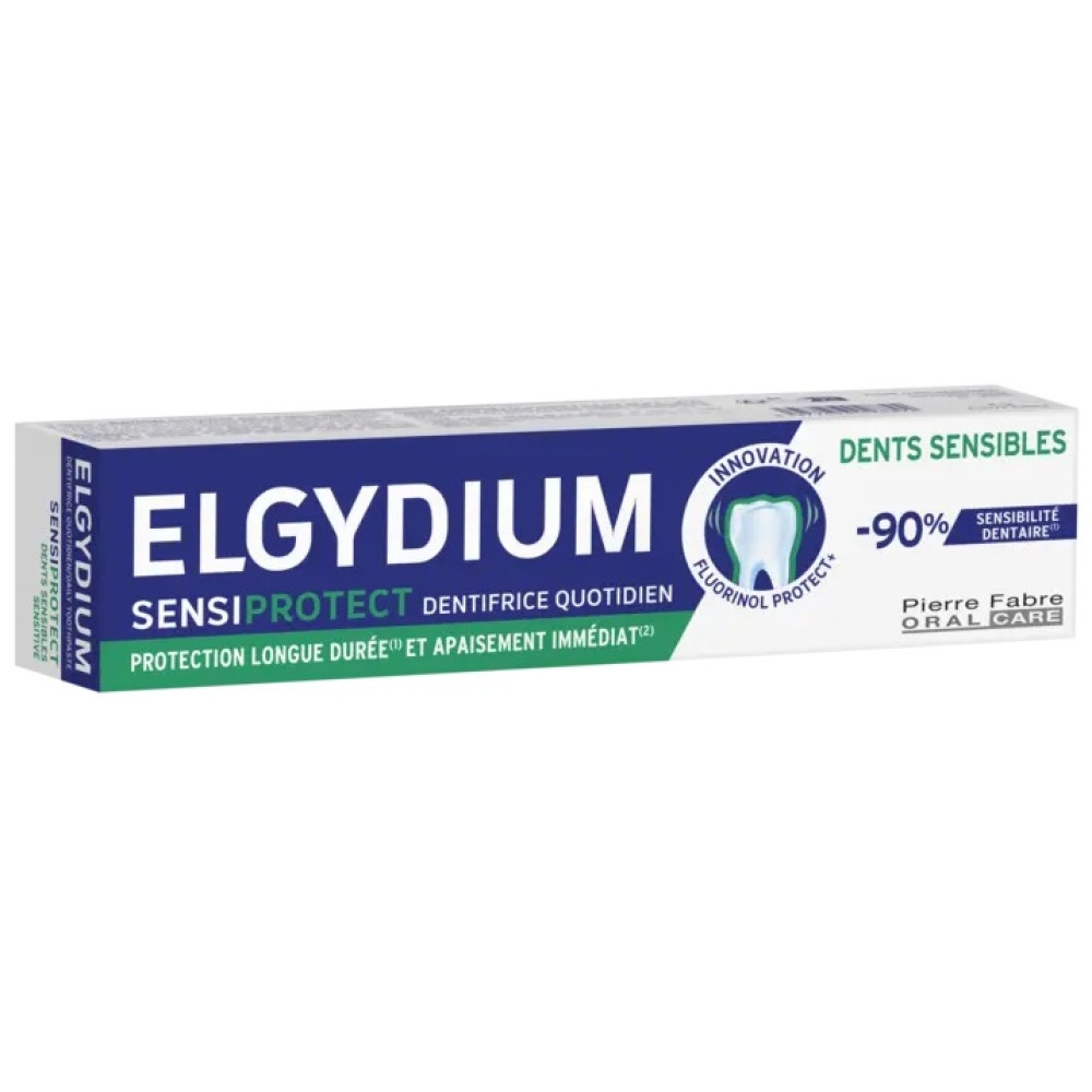 ELGYDIUM SENSIPROTECT паста за чувствителни зъби гел 75 мл - Орална хигиена