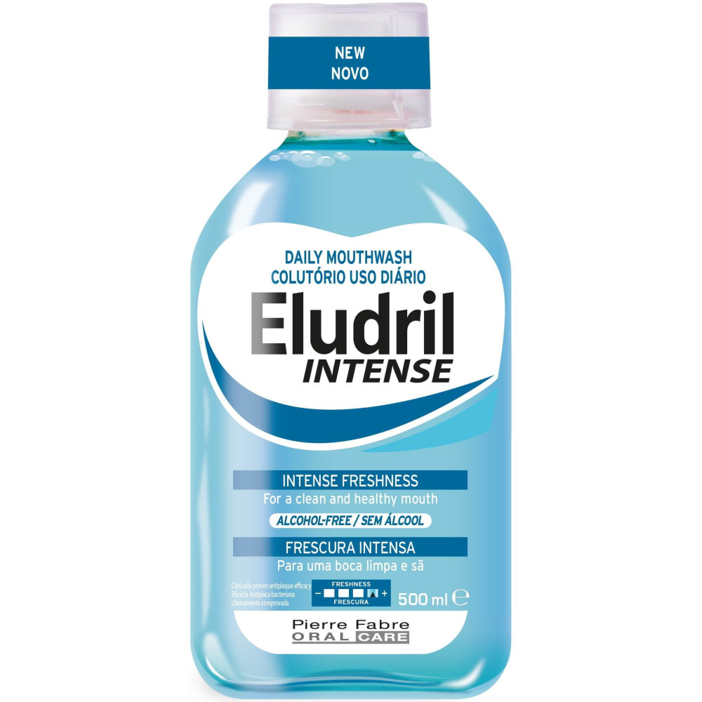 ELUDRIL INTENSE ежедневна вода за уста за интензивна свежест 500 мл ПРОМО