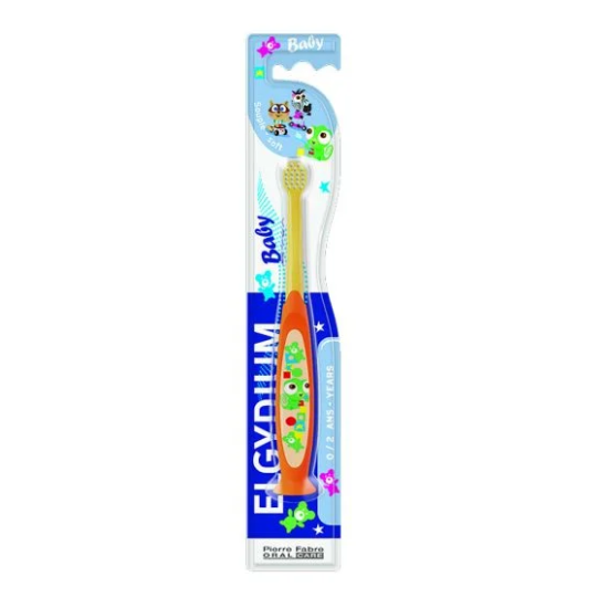 ELGYDIUM BABY четка за зъби за бебета от 0 до 2 години
