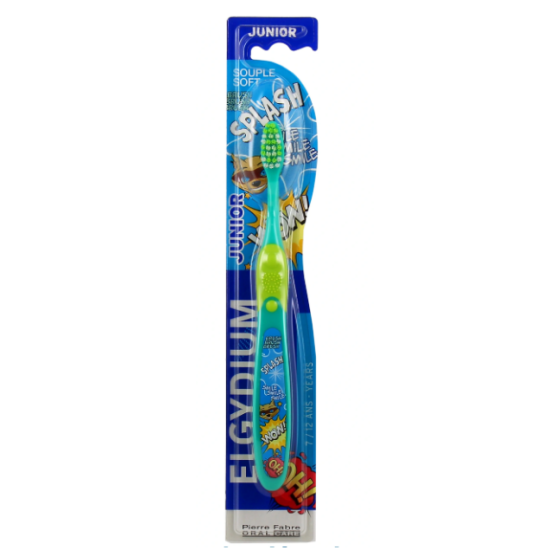 ELGYDIUM JUNIOR SOUPLE SOFT четка за зъби за деца от 7 до 12 години