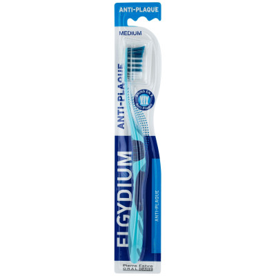 ELGYDIUM ANTI-PLAQUE MEDIUM четка за зъби ПРОМО