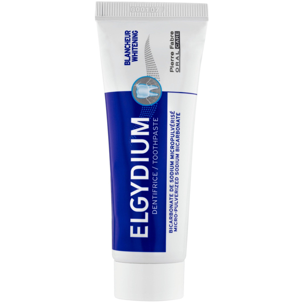 ELGYDIUM WHITENING избелваща паста за зъби 75 мл ПРОМО