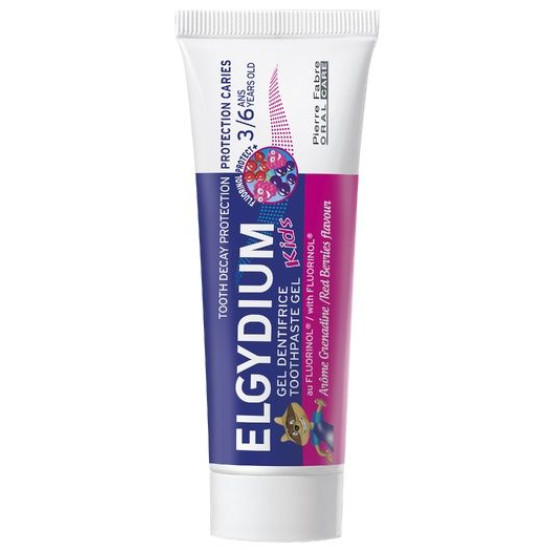 ELGYDIUM KIDS FOREST FRUITS паста за зъби за деца от 3 до 6 години 50 мл