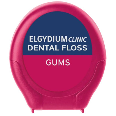 ELGYDIUM CLINIC DENTAL FLOSS GUMS КОНЕЦ ЗА ЗЪБИ ЗА ЧУВСТВИТЕЛНИ  ЗЪБИ 50 м