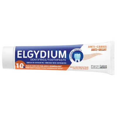 ELGYDIUM ANTI-CARIES 10 паста за зъби АНТИ КАРИЕС обогатена с Chitosan MS 75 мл