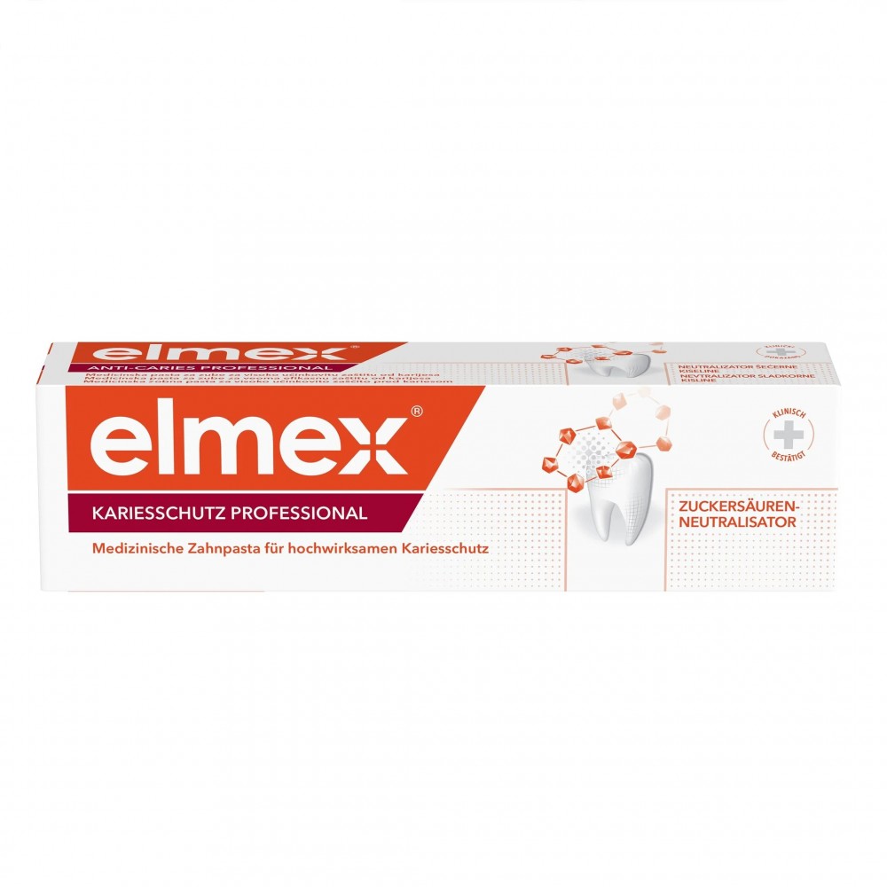 ЕЛМЕКС CAVITY PROTECTION PROFESIONAL паста за зъби 75 мл - Орална хигиена