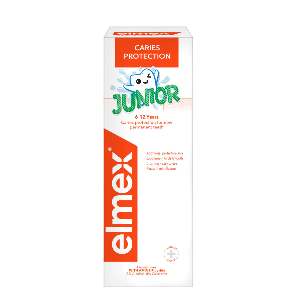 ЕЛМЕКС JUNIOR вода за уста за деца от 6 до 12 години 400 мл - Орална хигиена