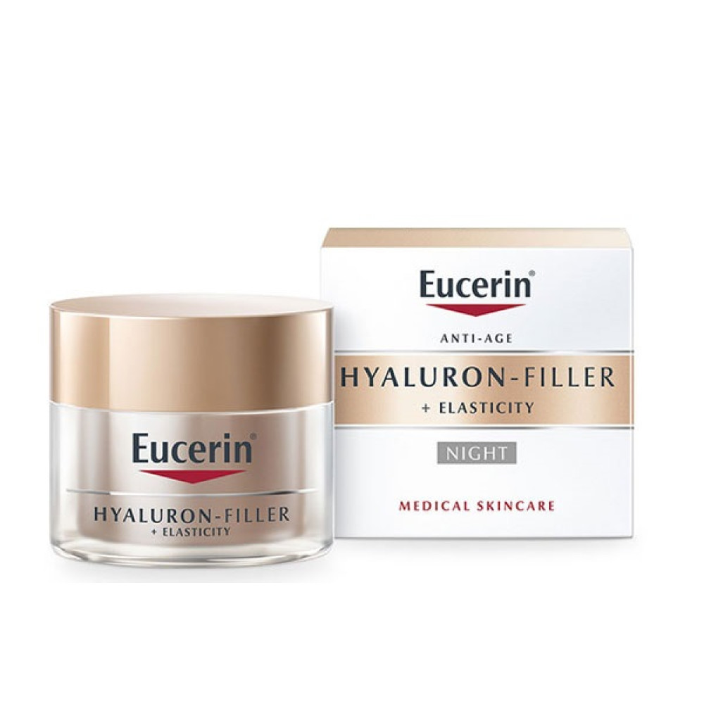 Eucerin Elasticity Filler Нощен крем за зряла кожа 50 мл - Кремове за лице Eucerin Elasticity Filler Нощен крем за зряла кожа 50 мл - Кремове за лице