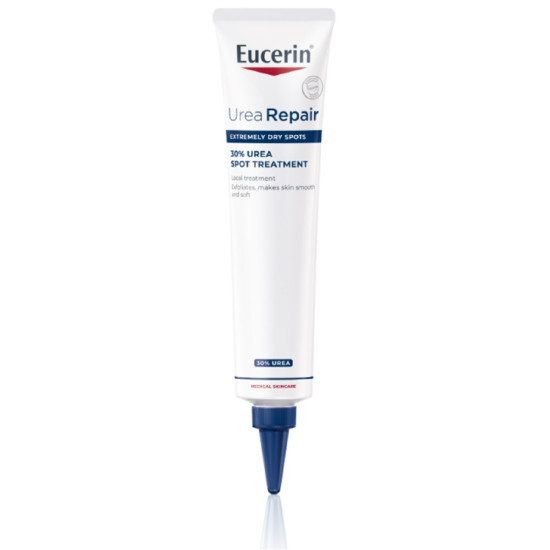 EUCERIN UREAREPAIR 30% Urea Spot Treatment крем с 30% урея за локално третиране на зони с много суха груба и белеща се кожа 75мл