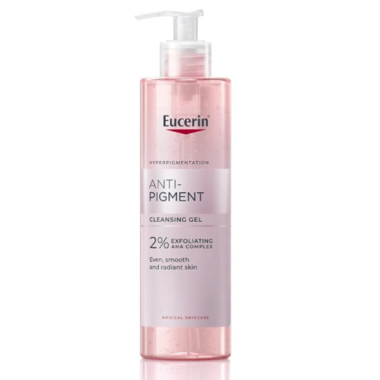 EUCERIN ANTI-PIGMENT Cleansing Gel измиващ гел за лице против тъмни петна с ексфолиращ ефект 400 мл