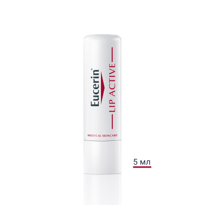 ЕУСЕРИН LIP ACTIV pH5 SPF20 балсам-стик за устни, за чувствителна кожа 4.8 гр