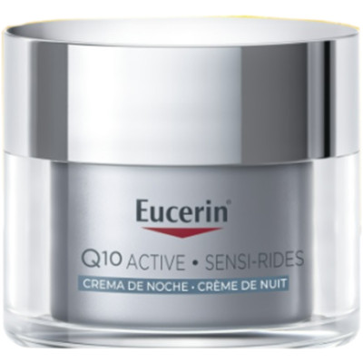 EUCERIN Q10 ACTIVE Anti-Wrinkle Night Cream нощен крем за лице против бръчки за суха и чувствителна кожа 50 мл