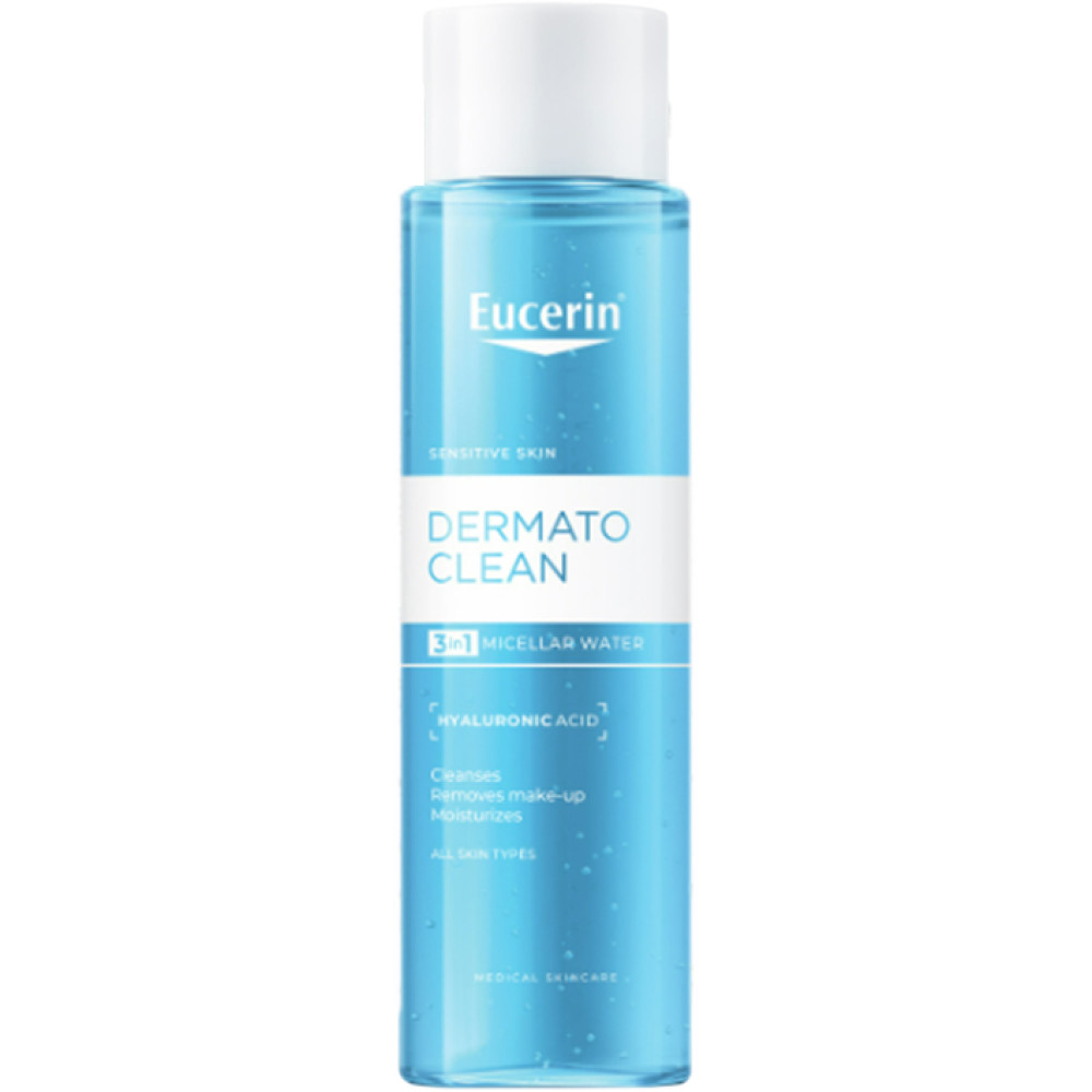 Eucerin Dermatoclean Hyaluron Мицеларен разтвор 3 В 1 400мл -