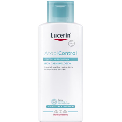 EUCERIN ATOPICONTROL Lotion успокояващ лосион за тяло за суха атопична кожа 250 мл