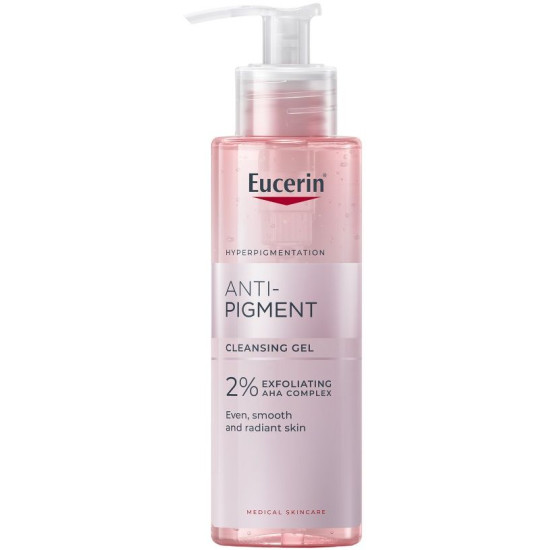 EUCERIN ANTI-PIGMENT Cleansing Gel измиващ гел за лице против тъмни петна с ексфолиращ ефект 200 мл