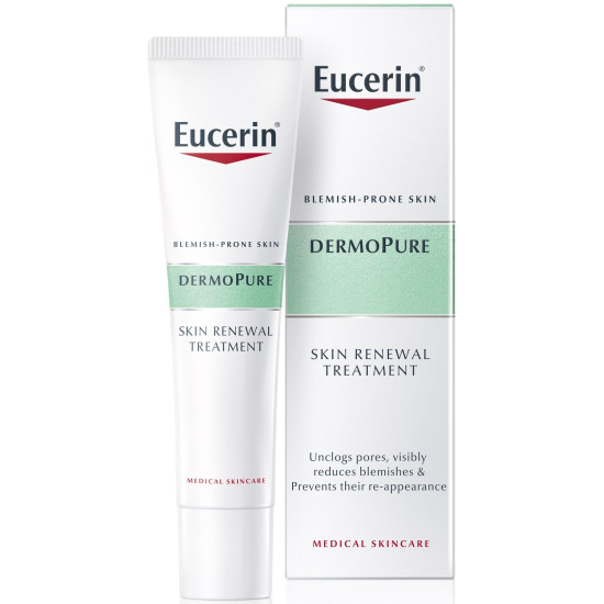 EUCERIN DERMOPURE Skin Renewal Treatment обновяващ серум за лице за мазна и акнеична кожа и белези от акне 40 мл