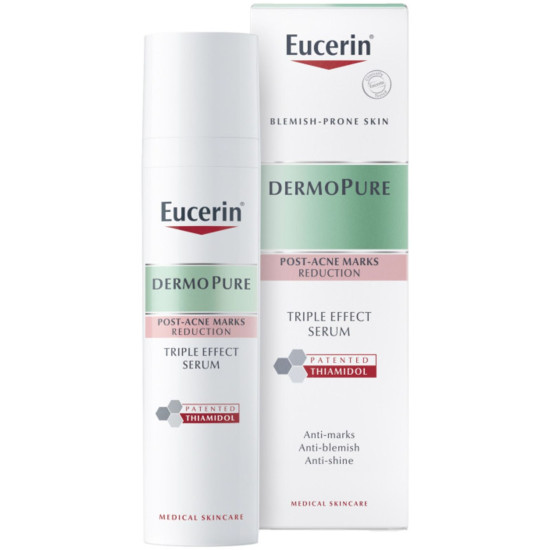 EUCERIN DERMOPURE Tripple Effect Serum серум с тройно действие за лице за мазна и акнеична кожа 40 мл